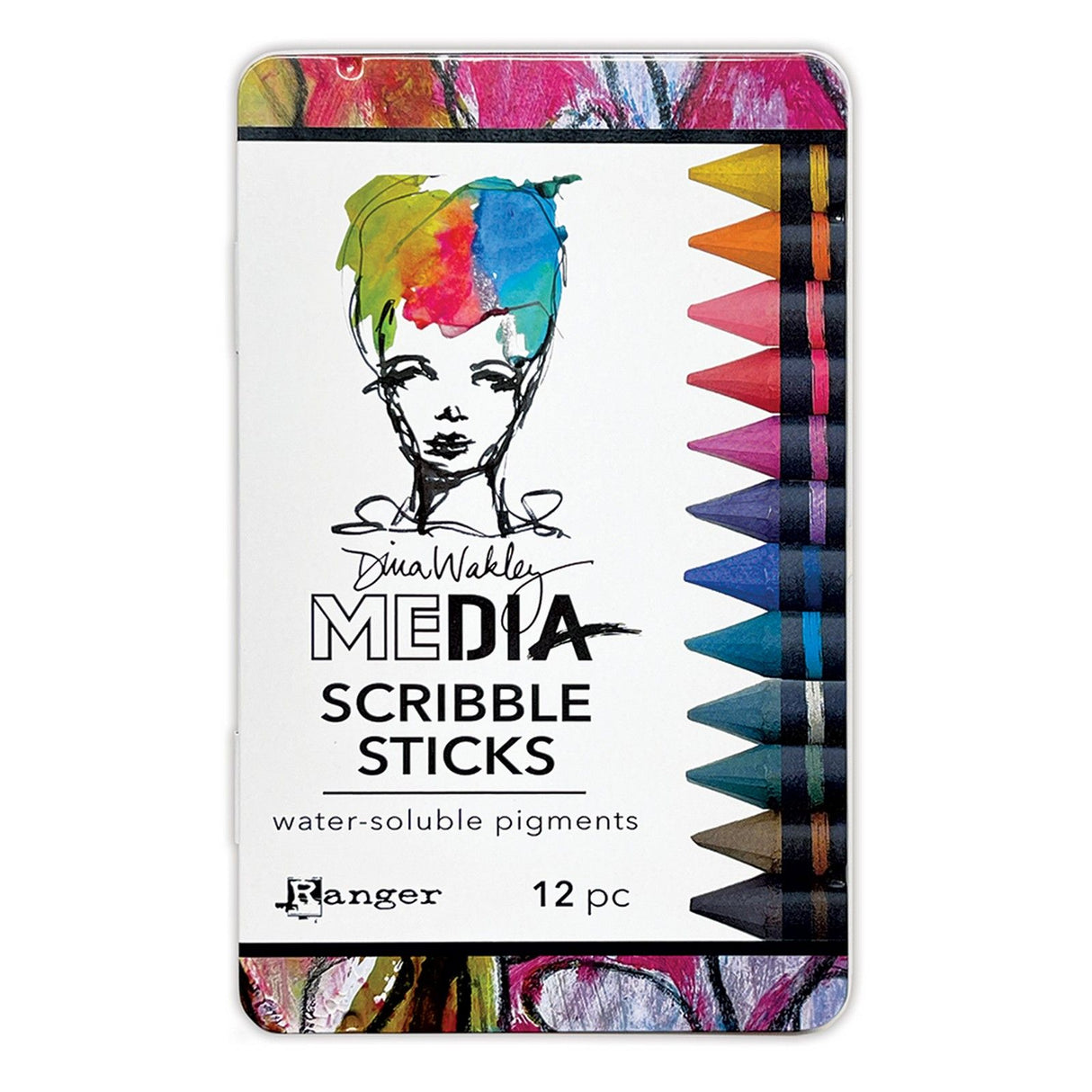 Ranger Ink Ranger • Dina Wakley Media Scribble Sticks 5 12 Stück