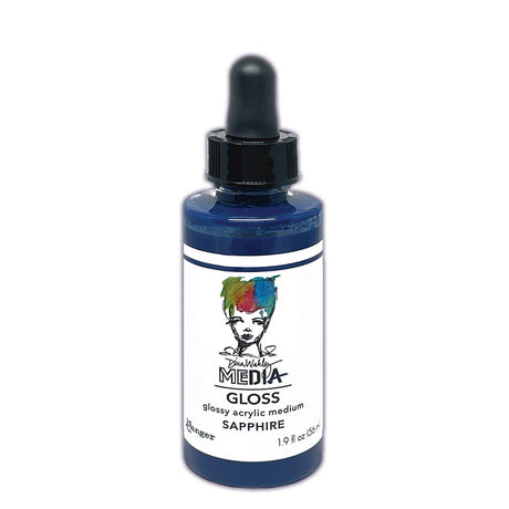 Ranger Ink Ranger • Dina Wakley Media Gloss Dropper Style Saphir