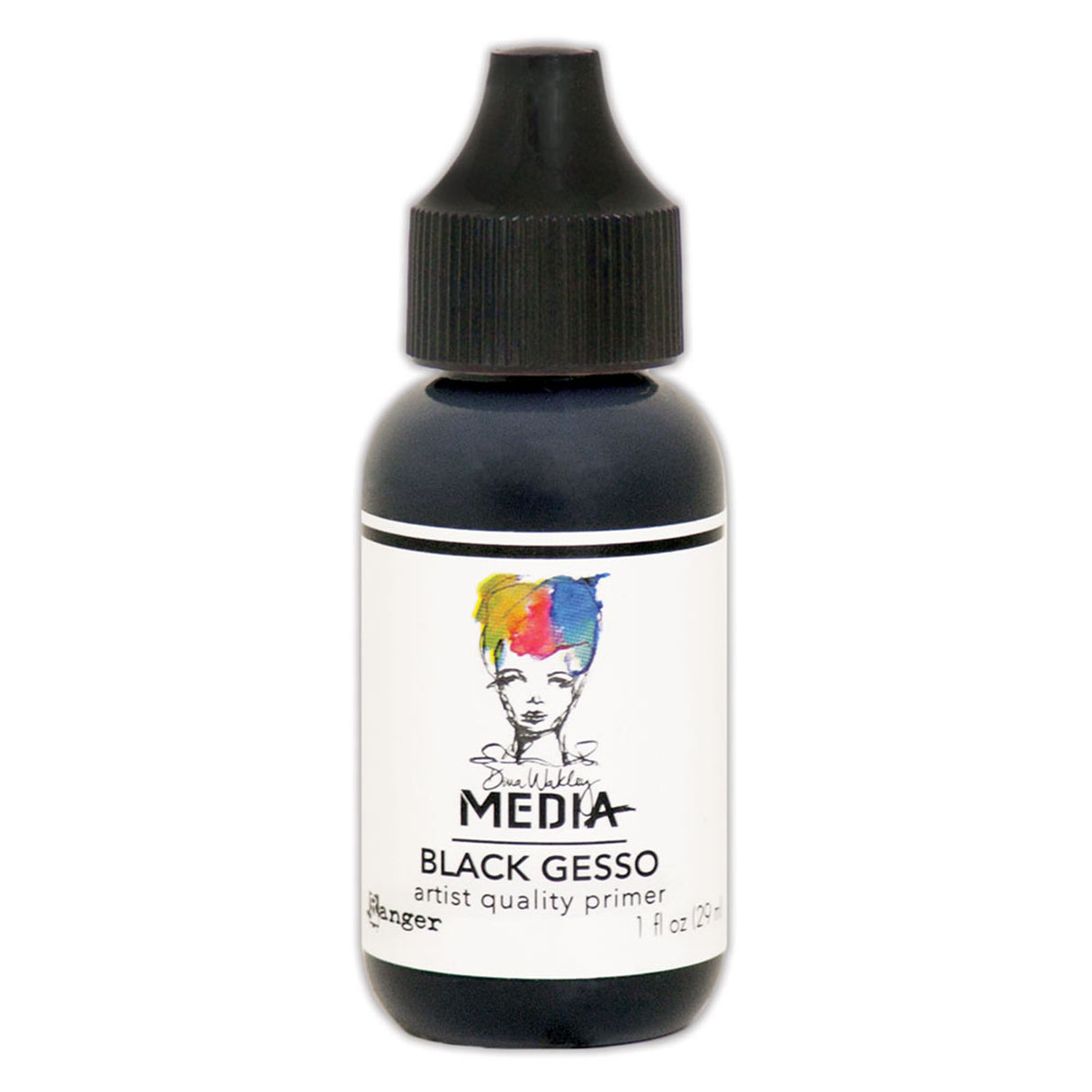 Ranger Tinte Ranger • Dina Wakley Media Gesso Schwarz