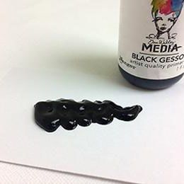 Ranger Tinte Ranger • Dina Wakley Media Gesso Schwarz
