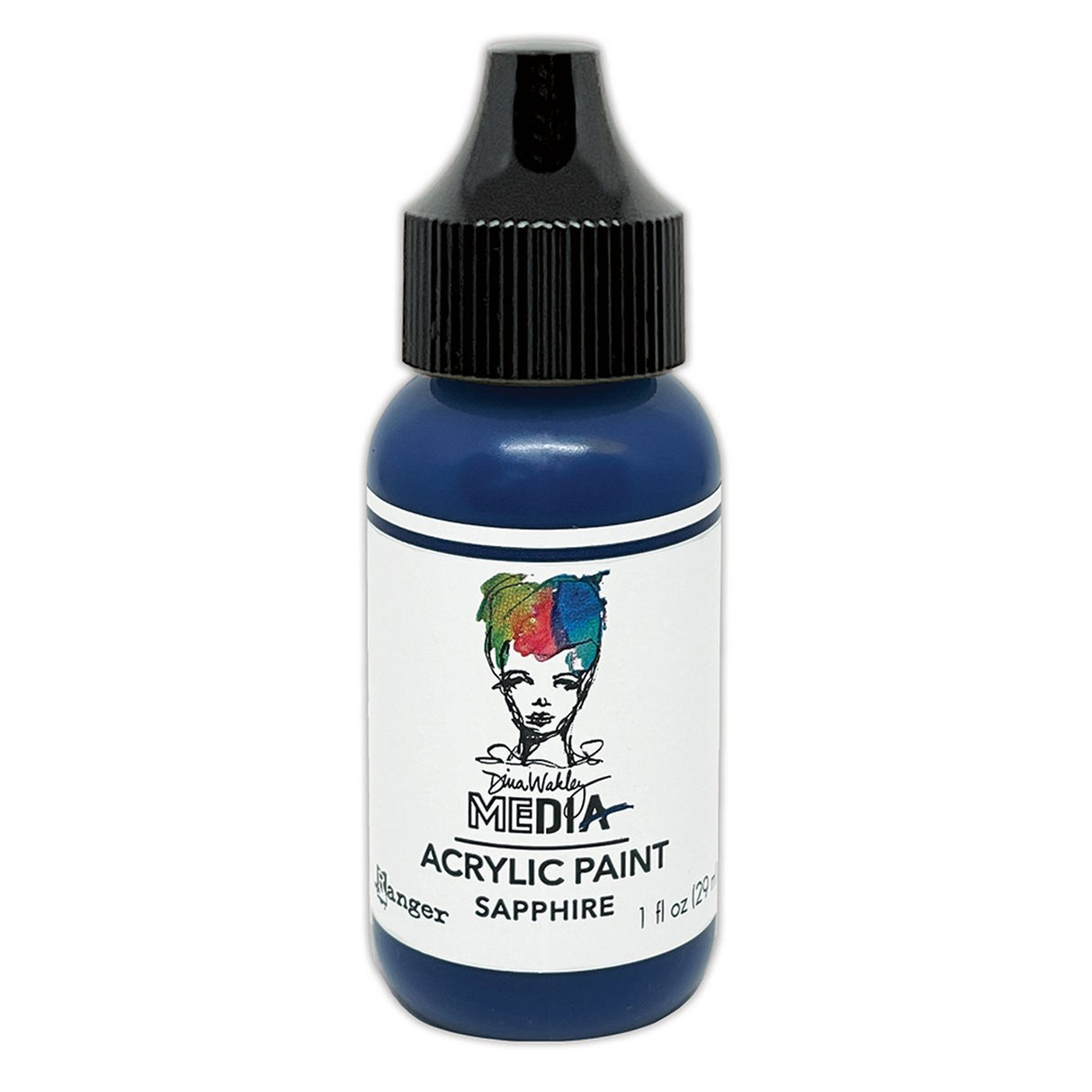 Ranger Ink Ranger • Dina Wakley Media Heavy Body Acrylfarben Flaschenfarben Saphir