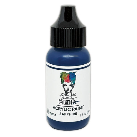 Ranger Ink Ranger • Dina Wakley Media Heavy Body Acrylfarben Flaschenfarben Saphir