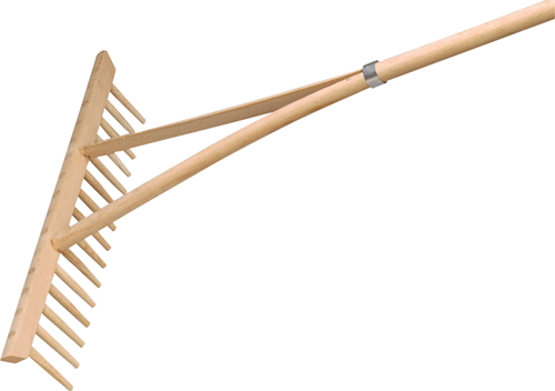 Meister Heuharke 16 Zinken 49 cm mit Stiel - wu9904600