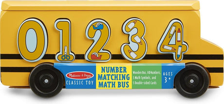 Van der Doelen Melissa und Dough zählen und berechnen den Bus mit Zahlen