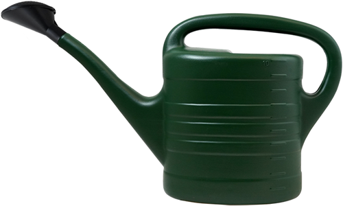 Milkmaid Gießkanne aus Kunststoff, grün, 10 l + Flasche – mm929010 – mm929010