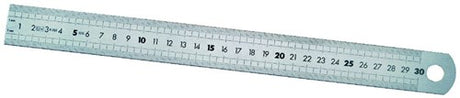Melkmeisje maatlat rvs 300x30x1,0 mm mm, enkelz - mm722130 - mm722130