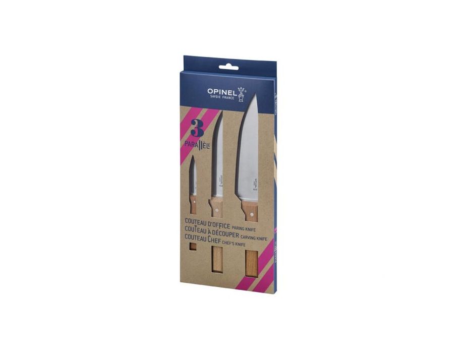 Opinel Küchenmesser-Spezialset - 3-teilig