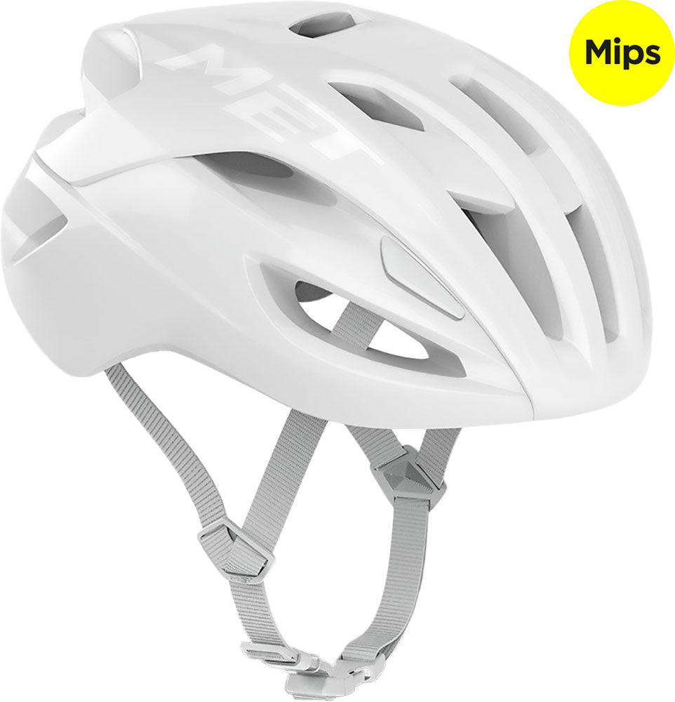 Met rivale mips absolut white limited - road bike hel | m (56-58 cm)