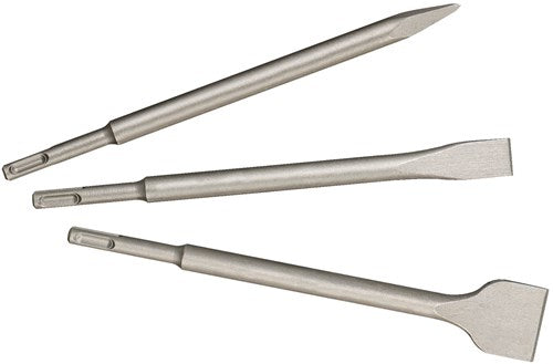 Metabo Zubehör SDS-Plus Meißelset, Classic, 3-teilig (628412000) - 628412000
