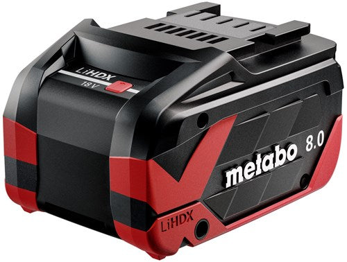 Metabo Akku 18 Volt | lihdx 8.0 ah - 624975000