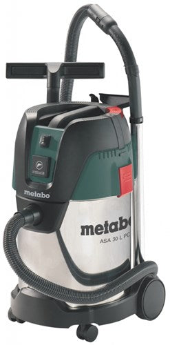 Metabo asa 30 l pc Allzweckstaubsauger mit Edelstahlkonstruktion | 30l | 1250 Watt - 602015000