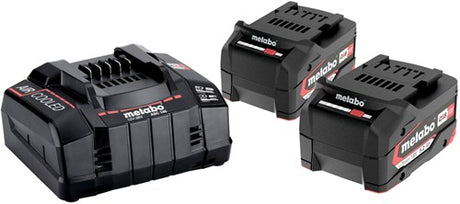 Metabo 685051000 18-V-Li-Ionen-Akku-Starterset (2x 5,2 Ah) + Ladegerät