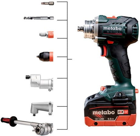 Metabo BS 18 LTX BL Q I Akku-Bohrschrauber | 18v | ohne Akkupacks und Ladegerät - 602359850