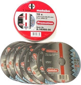 Metabo Trennscheiben in Dose (10 Stk.) ø 115x1,0x22,23 - 616358000
