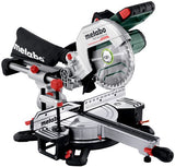 Metabo kgs 18 ltx bl 216 | accu afkortzaag 18v 216 mm met trekfunctie (1x 4.0ah accu + asc 55 lader) - 614216920