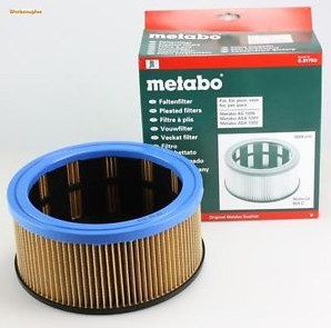 Metabo Faltenfilter-Set für die asa1202 – 631753000