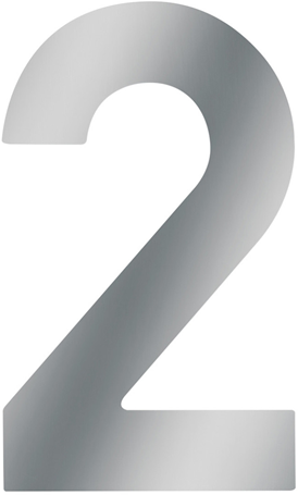 Metafranc Hausnummer 2 A2 120mm - wu0424017