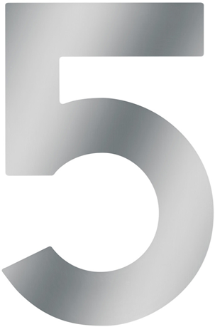 Metafranc Hausnummer 5 a2 120mm - wu0424047