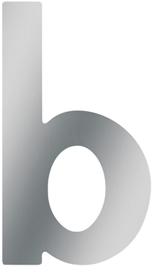 Metafranc Hausnummer B A2 100mm - wu0424117