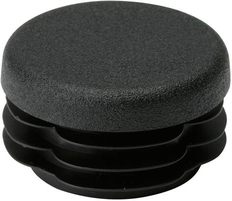 Metafranc Haube Rundrohr 30mm schwarz 4Stk w - wu0640006