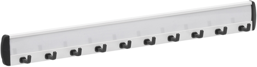 Metafranc Garderobe 10 Haken schwarz w - wu0261100