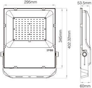 Mi-light rgb-cct led schijnwerper ip65 100w led0252