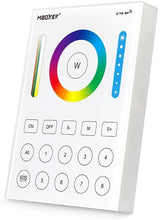 Mi-light miboxer rgb-cct draadloze opbouw schakelaar 2.4g 8-zones wit - led0203