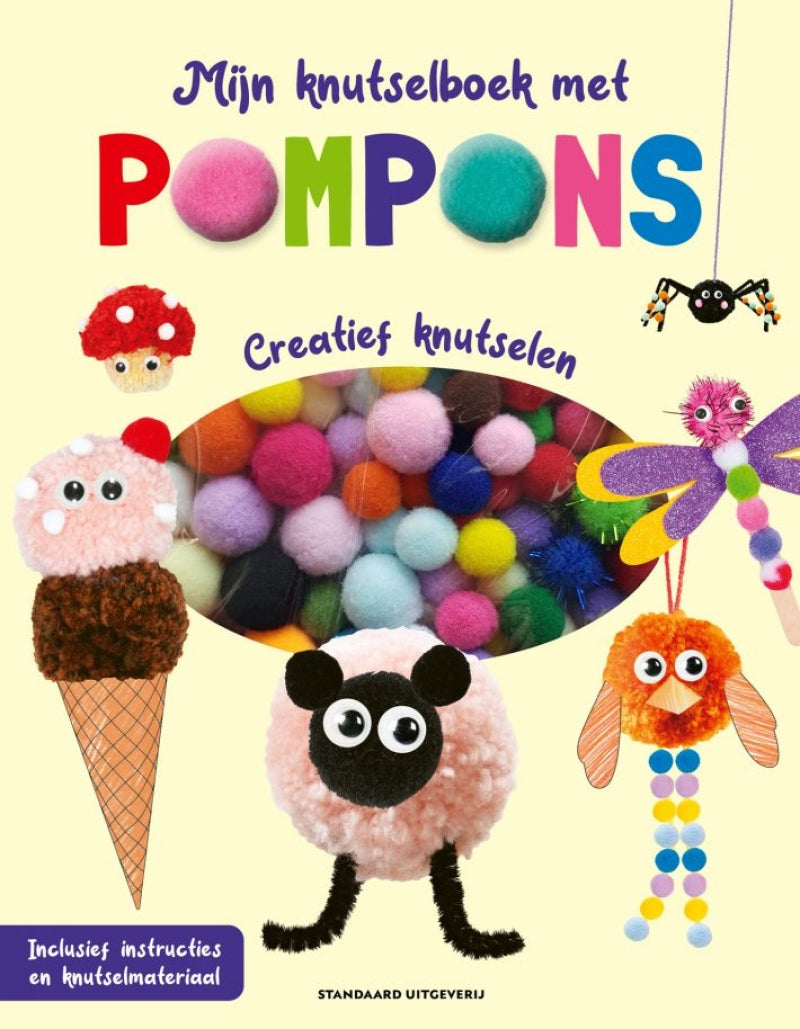 Mein Augapfel ist mein Bastelbuch mit Pompons