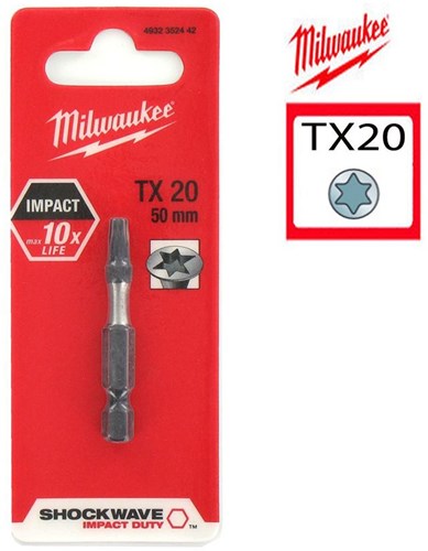Milwaukee accessoires 4932352442 4932430876 shockwave - 4932430876