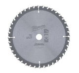 Milwaukee accessoires hm cirkelzaagblad | 165 x 15,87 x 24t | hout mdf laminaat - 4932471311