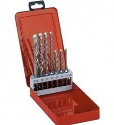 Milwaukee Zubehörset SDS-Plus Bohrhämmer in Metallkassette (7-teilig) neu MS2 – 4932352339