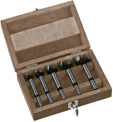 Milwaukee accessoires set speedboren in houten kistje (5-delig) - 4932373379