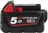 Milwaukee M18 B5 Akku (18 V 5,0 Ah Li-Ion) – 4932430483