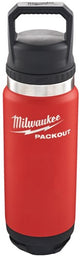 Milwaukee packout™ 710 ml fles met deksel rood - 4932493465