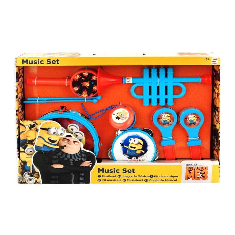 Jonotoys Dispicable Me Minions Musikset 9-teilig