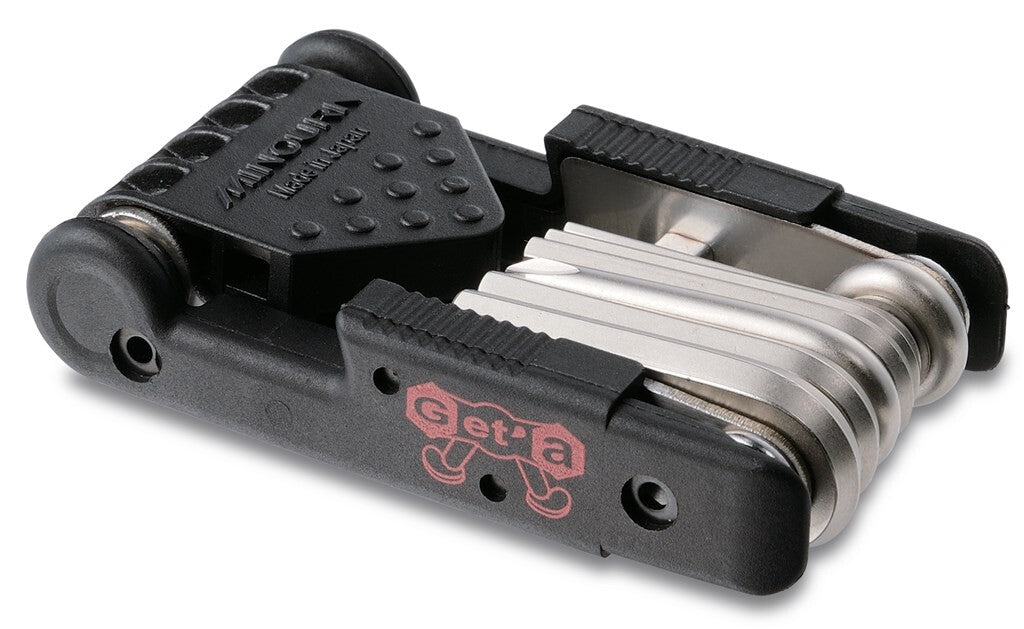 Minoura Pedalständer get‘a (hps-9) inkl. Werkzeugsatz