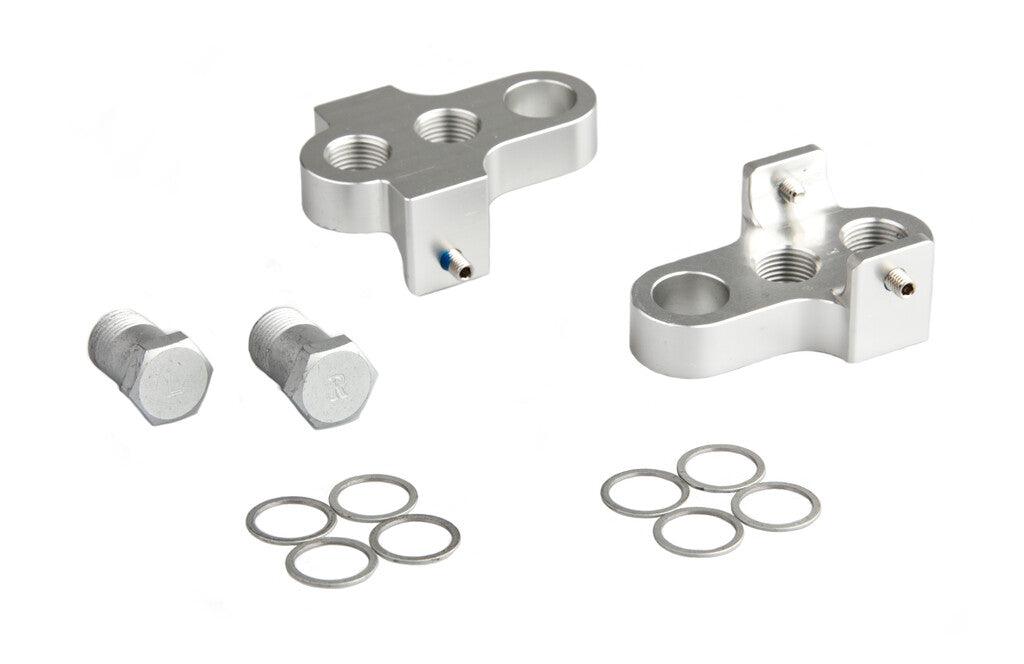 Mirage Kurbelwender mit Edelstahl -Bolzen -Aluminium T6 Silber