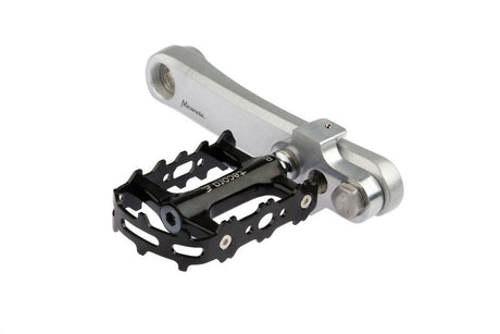 Mirage Kurbelwender mit Edelstahl -Bolzen -Aluminium T6 Silber