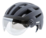 Buzaglo mirage e-bike helm 55-58cm, nta m vizier fidlock,led,mat zw