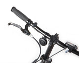 Mirage Fietshoorn T-002 80 90 dB 6,5 cm ABS PC Schwarz 2-Stück