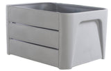 Basil Mirage Kiste Click 'n Crate grau 24l