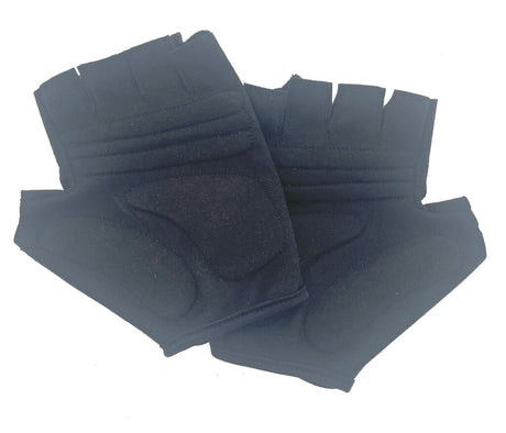 Mirage Lycra Handschuh Größe M Gel Schwarzer kurzer Finger auf Karte