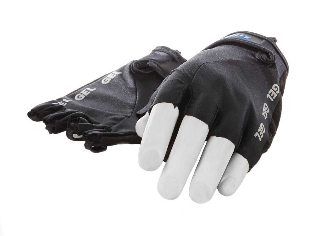 Mirage glove fingerless lycra gel black l