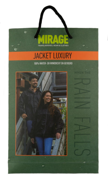 Regenjacke Mirage xl schwarz