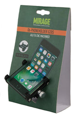 Telefonhalter Mirage G20 Aluminium - Schwarz