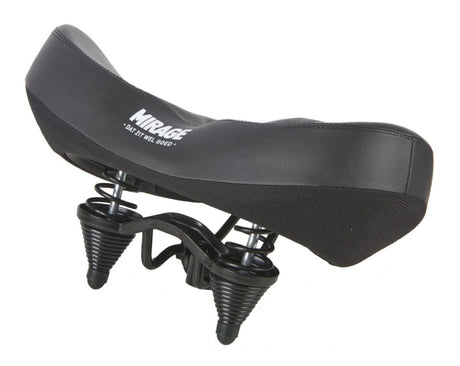 Buzaglo Mirage Sattel Tour Comfort mit Big-City-Federung, schwarz
