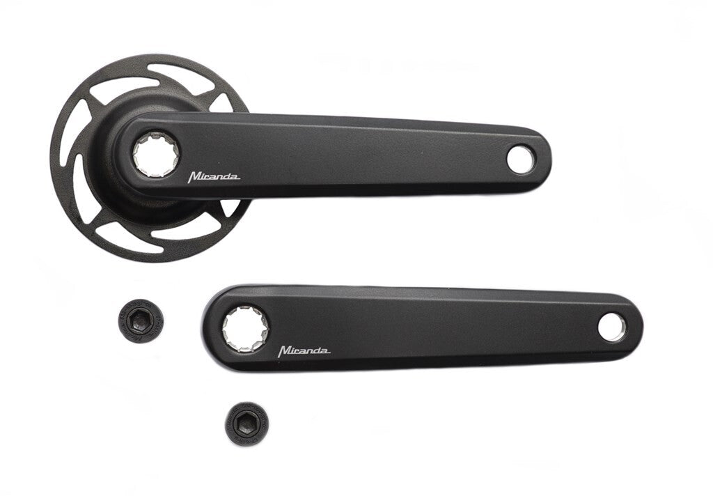 Miranda E-Bike Cranket Bosch 2 ISIS Delta 170 mm schwarz + R-Ring 857720