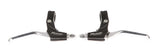 Miranda Bremshebelset 3-Finger schwarz mattsilber