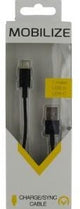 Mobilize USB-C Ladekabel 1m schwarz