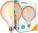 Modee LED Globe G125 E27 4-28W 1800K Filament Bernstein Dimmbar - LED7490